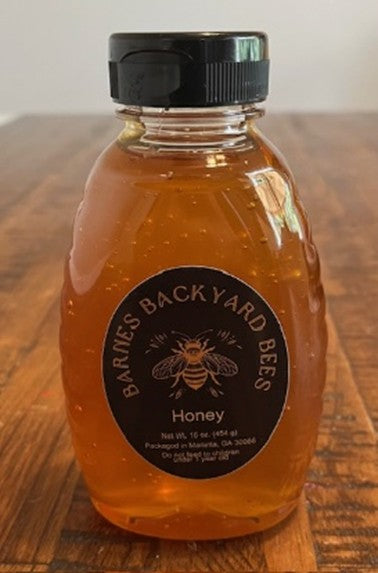 Pure Raw Honey (16 oz. bottle)