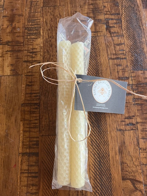 Rolled Honeycomb Candle Sticks (2 candle stick package)